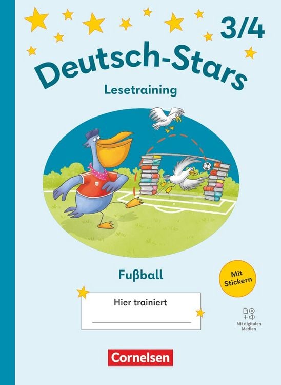 Produktbild: Deutsch-Stars - Lesetraining Ausgabe ab 2025 - 3./4. Schuljahr