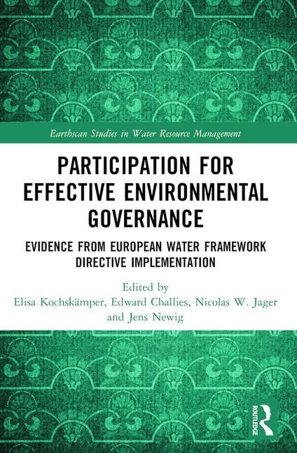 Produktbild: Participation for Effective Environmental Governance