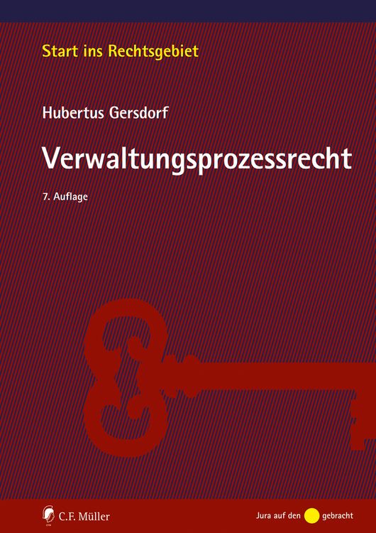 Produktbild: Verwaltungsprozessrecht