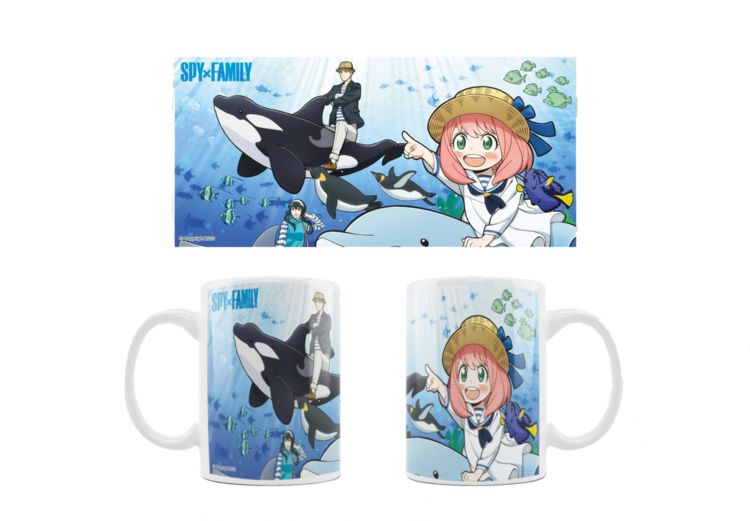 Produktbild: Spy x Family - Tasse - Motiv: Meerestiere