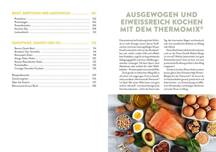 Produktbild: Das geniale High-Protein-Kochbuch f&uuml;r den Thermomix&reg;