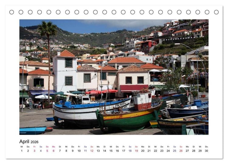 Produktbild: Madeira (Tischkalender 2026 DIN A5 quer), CALVENDO Monatskalender