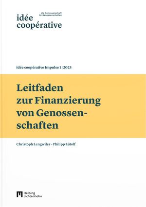 Produktbild: Leitfaden zur Finanzierung von Genossenschaften