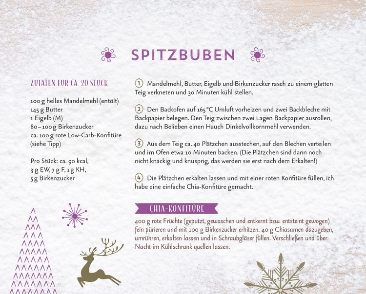 Produktbild: Low Carb Weihnachtsbacken