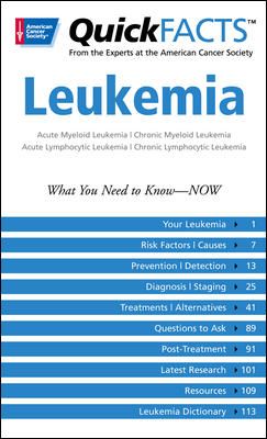Produktbild: Quick Facts Leukemia: What You Need to Know--Now