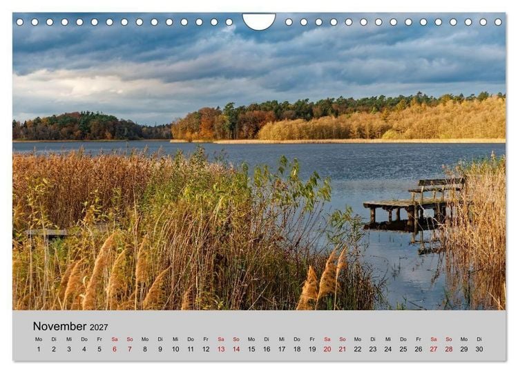 Produktbild: Biosph&auml;renreservat Schaalsee (Wandkalender 2027 DIN A4 quer), CALVENDO Monatskalender