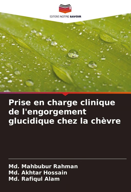 Produktbild: Prise en charge clinique de l'engorgement glucidique chez la ch&egrave;vre
