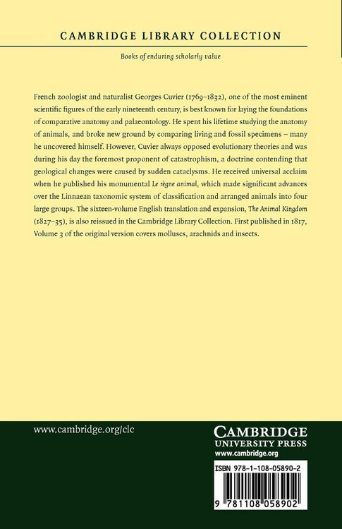 Produktbild: Le Regne Animal Distribue D'Apres Son Organisation - Volume 3