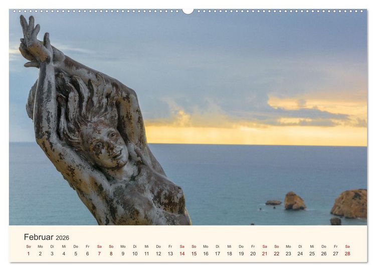 Produktbild: Zypern erleben (hochwertiger Premium Wandkalender 2026 DIN A2 quer), Kunstdruck in Hochglanz