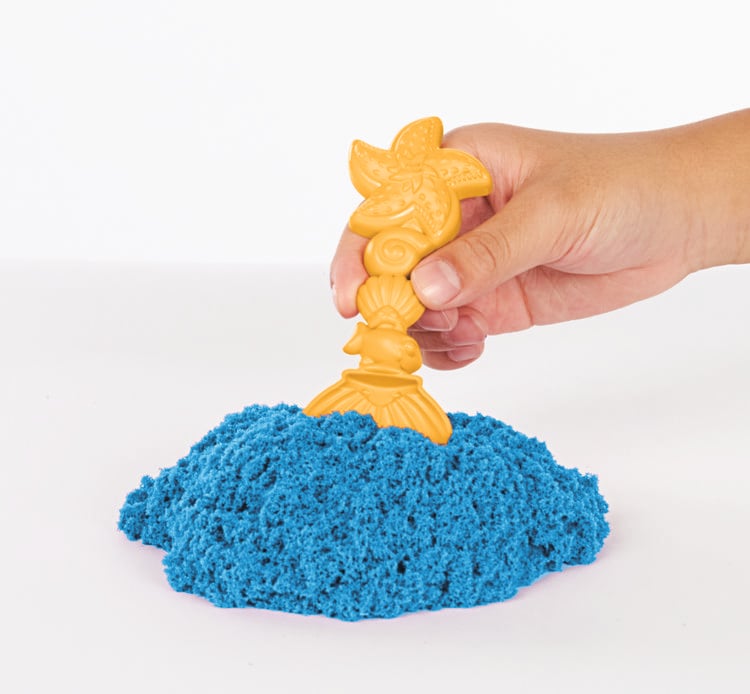 Kinetic Sand Sandbox Set Blau