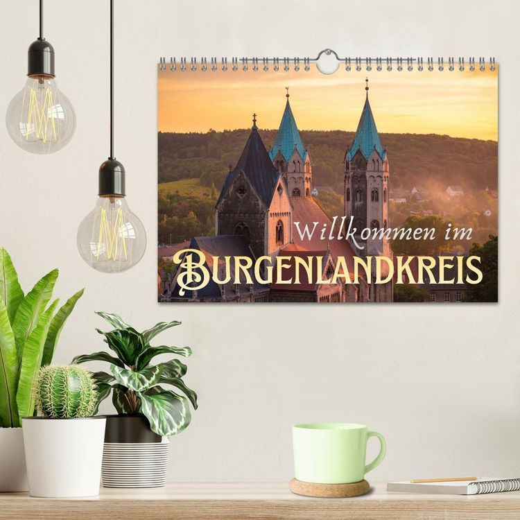 Produktbild: Willkommen im Burgenlandkreis (Wandkalender 2027 DIN A4 quer), CALVENDO Monatskalender