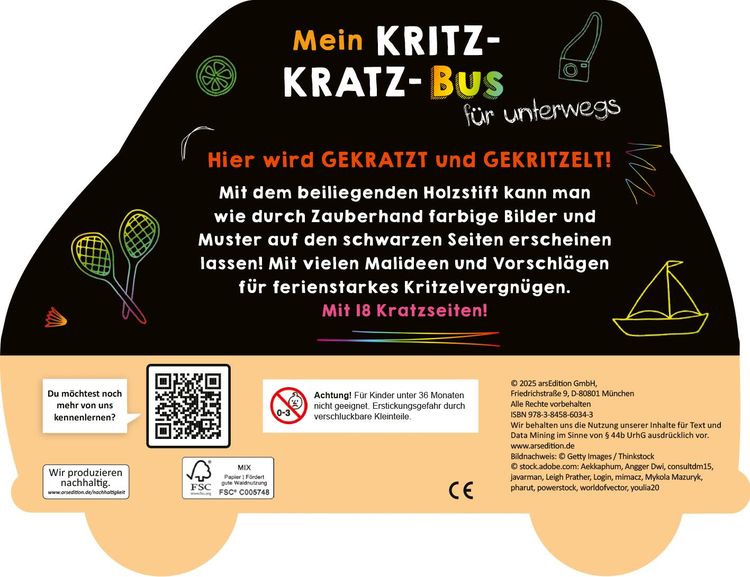 Produktbild: Mein Kritzkratz-Bus f&uuml;r unterwegs