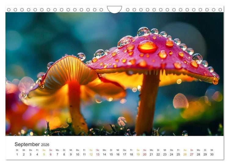 Produktbild: Zauber der Tropfen (Wandkalender 2026 DIN A4 quer), CALVENDO Monatskalender