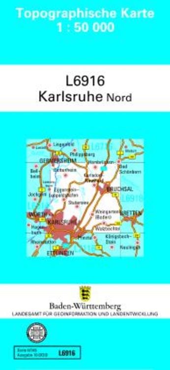 Bild vom Artikel Karlsruhe Nord 1 : 50 000 vom Autor LGL