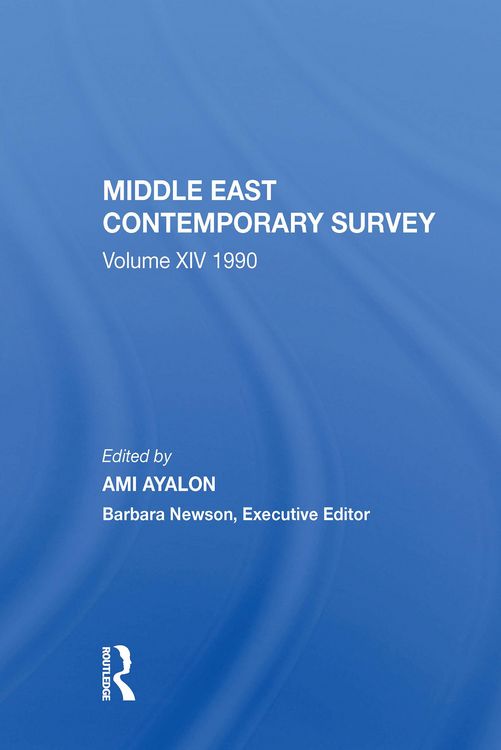 Produktbild: Middle East Contemporary Survey, Volume Xiv: 1990