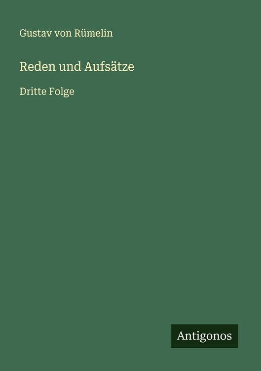 Produktbild: Reden und Aufs&auml;tze