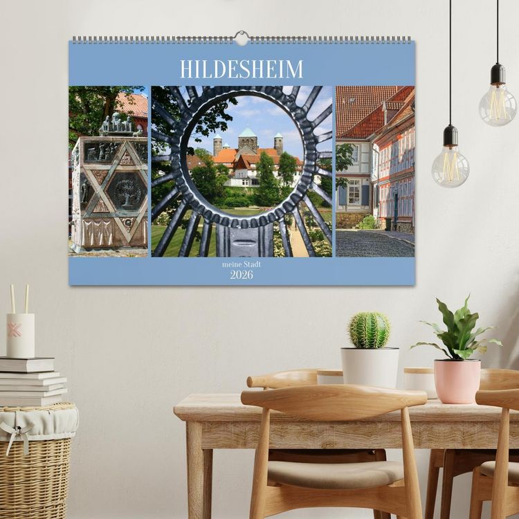 Produktbild: Hildesheim meine Stadt (Wandkalender 2026 DIN A2 quer), CALVENDO Monatskalender