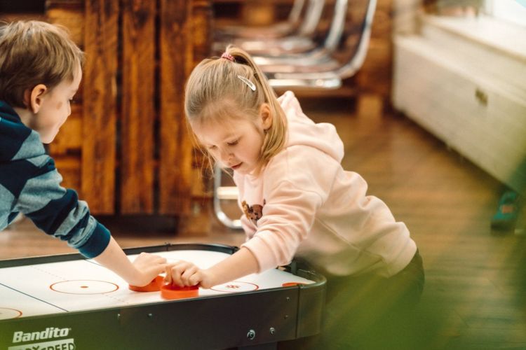 Produktbild: Bandito Sport - Mini-Airhockey - KiddySpeed Tischaufleger