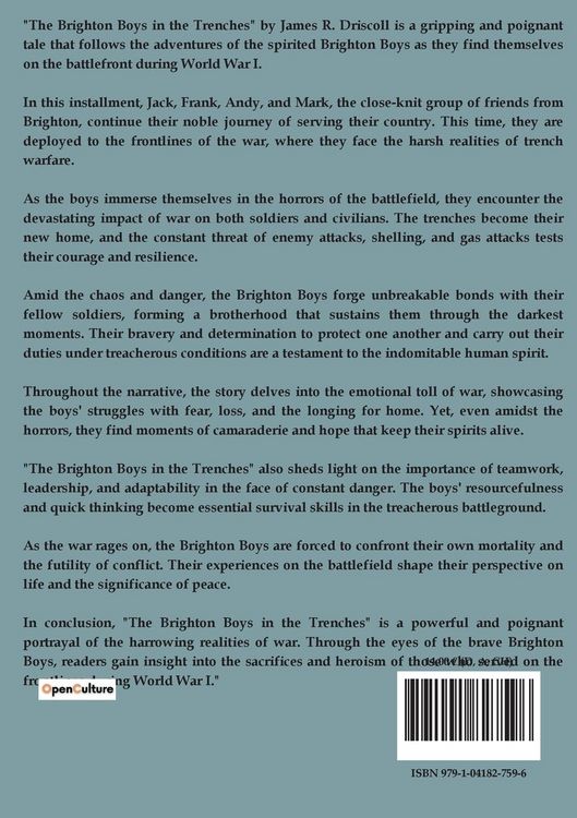 Produktbild: The Brighton Boys in the Trenches
