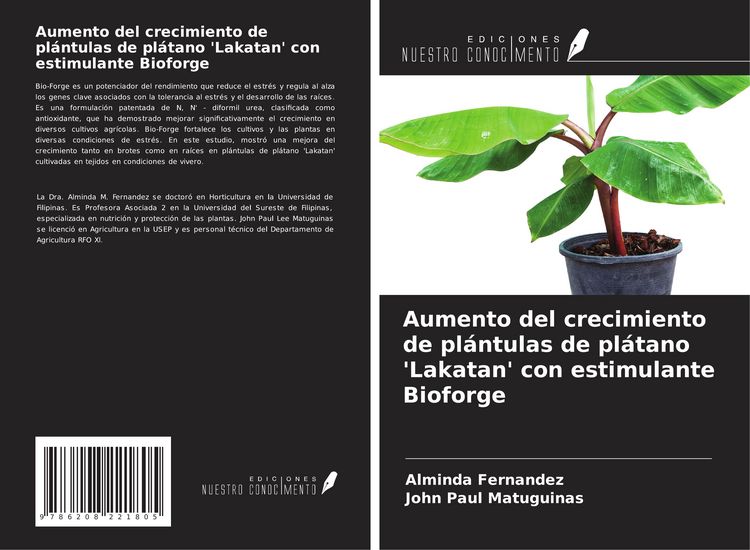 Produktbild: Aumento del crecimiento de pl&aacute;ntulas de pl&aacute;tano 'Lakatan' con estimulante Bioforge