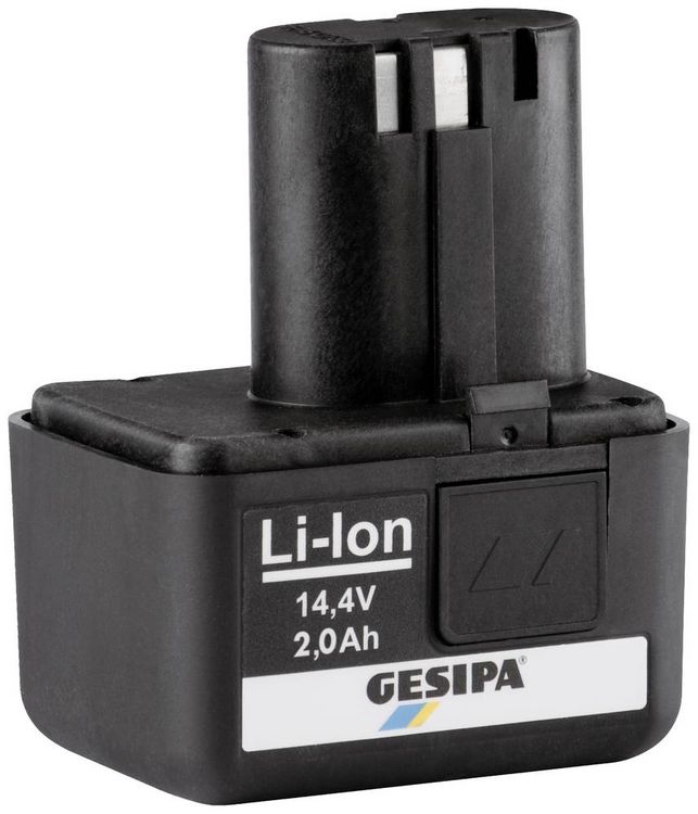 Produktbild: Gesipa 1666440 Werkzeug-Akku 14.4V 2Ah
