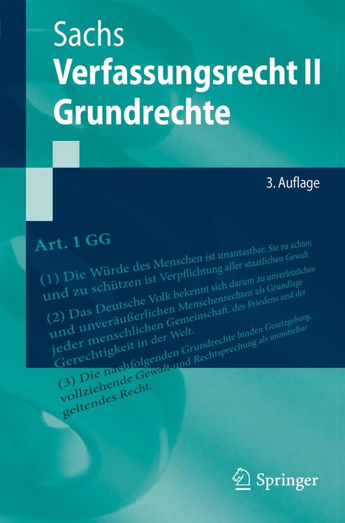 Produktbild: Verfassungsrecht II - Grundrechte