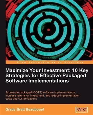 Produktbild: Maximize Your Investment: 10 Key Strategies for Effective Packaged Software Implementations