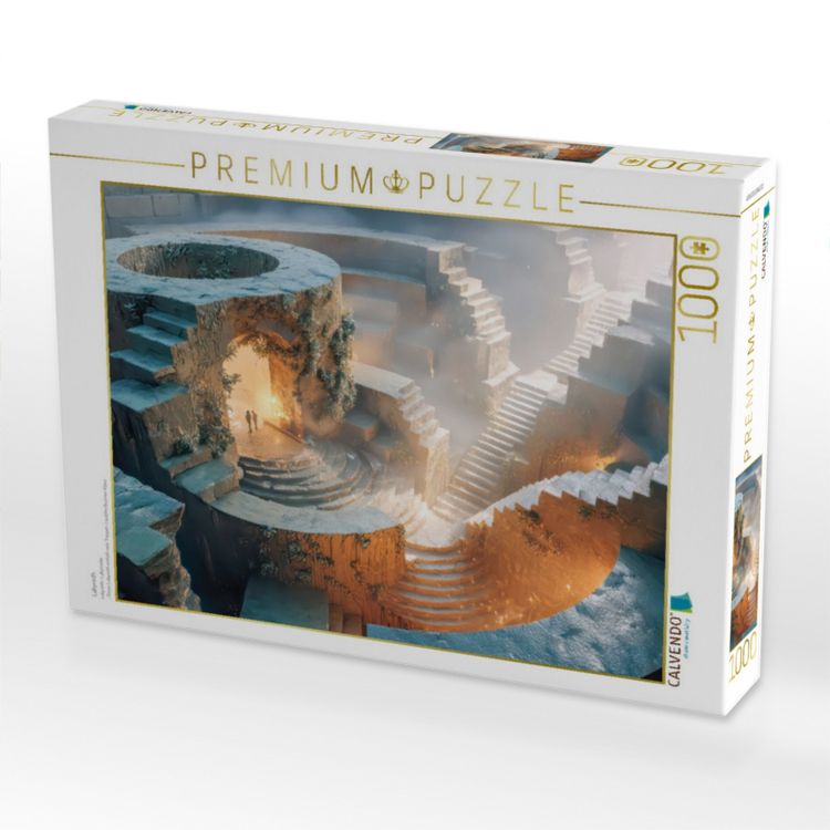 Produktbild: CALVENDO Puzzle Labyrinth | 1000 Teile Lege-Gr&ouml;&szlig;e 64x48cm Foto-Puzzle f&uuml;r gl&uuml;ckliche Stunden