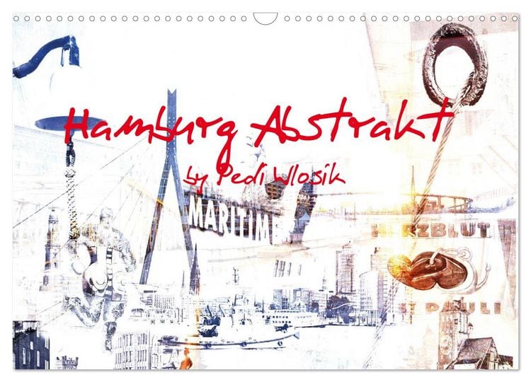 Produktbild: Hamburg Abstrakt (Wandkalender 2026 DIN A3 quer), CALVENDO Monatskalender