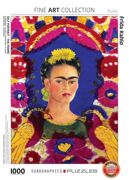Produktbild: Selbstbildnis - der Rahmen von Frida Kahlo 1000 Teile