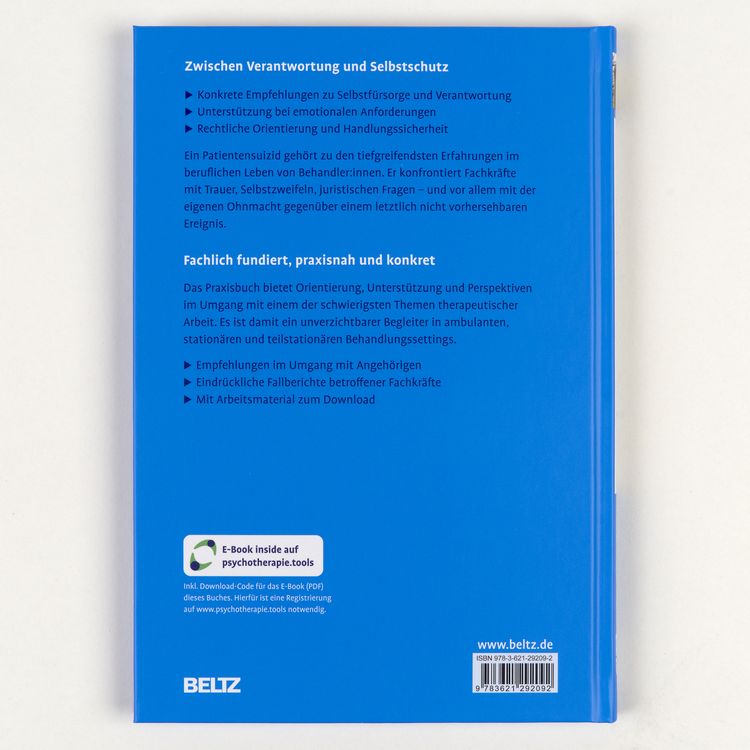 Produktbild: Suizid in der Psychotherapie