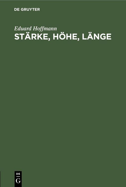 Produktbild: St&auml;rke, H&ouml;he, L&auml;nge