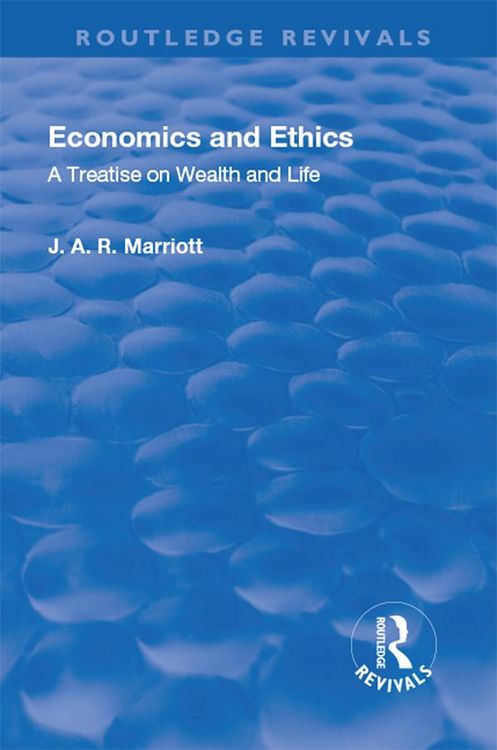 Produktbild: Revival: Economics and Ethics (1923)