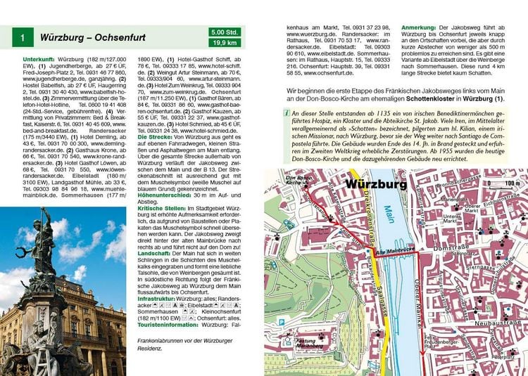 Produktbild: ROTHER Wanderf&uuml;hrer S&uuml;dwestdeutsche Jakobswege