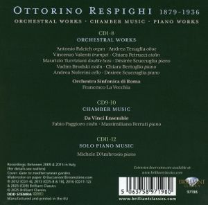 Produktbild: Respighi:Orchestral Works,Chamber Music