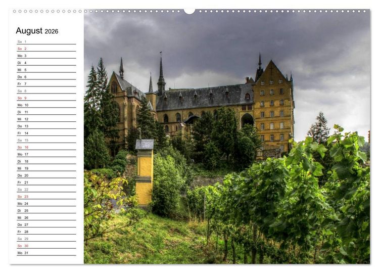 Produktbild: Die sch&ouml;nsten Orte der Eifel - Ahrweiler (hochwertiger Premium Wandkalender 2026 DIN A2 quer), Kunstdruck in Hochglanz