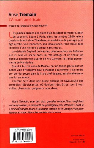 Produktbild: L'amant am&eacute;ricain