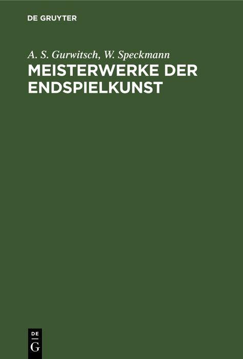 Produktbild: Meisterwerke der Endspielkunst