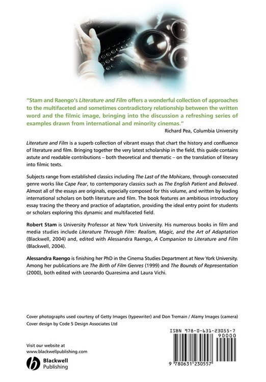 Produktbild: Literature and Film