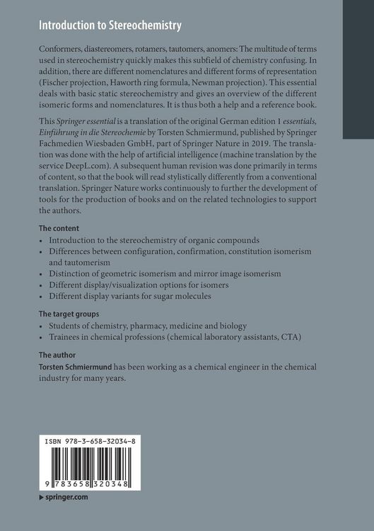 Produktbild: Introduction to Stereochemistry