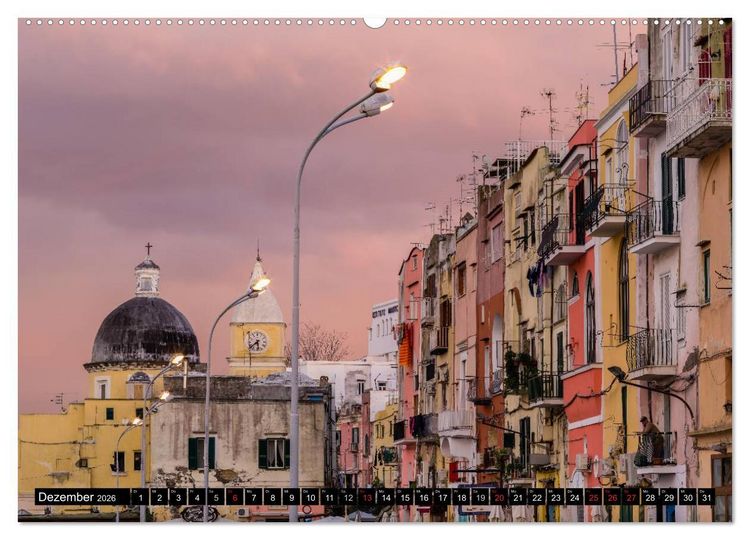 Produktbild: Neapel - Napoli (Wandkalender 2026 DIN A2 quer), CALVENDO Monatskalender