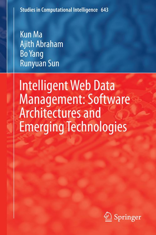 Produktbild: Intelligent Web Data Management: Software Architectures and Emerging Technologies