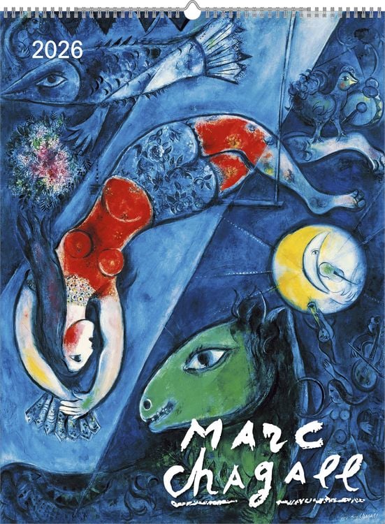 Bild vom Artikel Marc Chagall 2026 - Bild-Kalender 42x56 cm - Kunst-Kalender - 5-Farbdruck - Wand-Kalender - Malerei - Alpha Edition vom Autor Alpha Edition