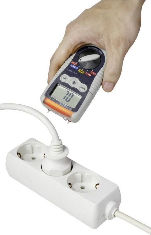 Produktbild: VOLTCRAFT VC-20 Hand-Multimeter digital Spritzwassergesch&uuml;tzt (IP54) CAT III 1000 V, CAT IV 600 V Anzeige (Counts): 4000