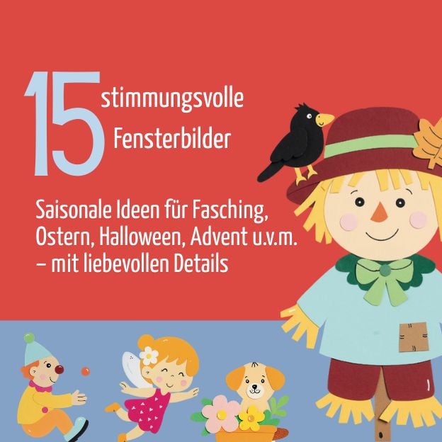 Produktbild: Farbenfrohe Fensterbilder (kreativ.kompakt)
