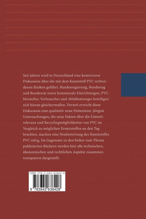 Produktbild: PVC und Umwelt