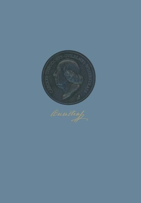 Produktbild: Festschrift zur Ged&auml;chtnisfeier f&uuml;r Karl Weierstra&szlig; 1815-1965
