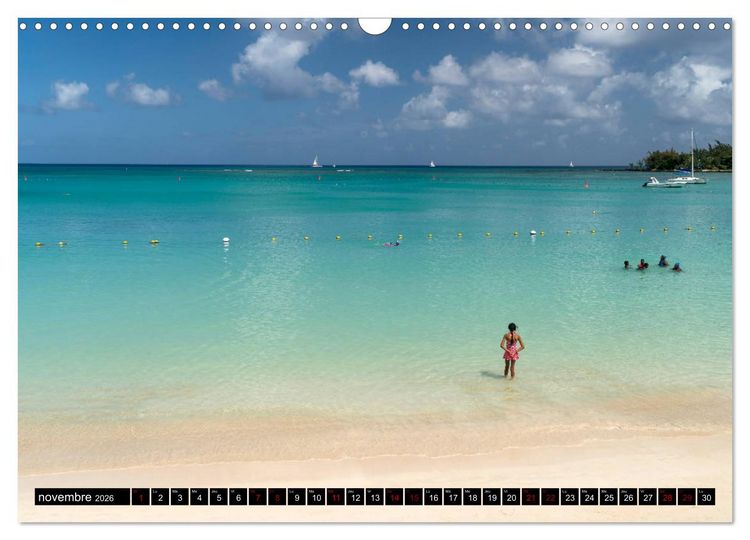 Produktbild: Maurice - l'Oc&eacute;an Indien (Calendrier mural 2026 DIN A3 vertical), CALVENDO calendrier mensuel