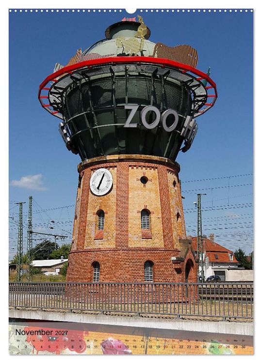 Produktbild: MEIN HALLE / SAALE (Wandkalender 2027 DIN A2 hoch), CALVENDO Monatskalender