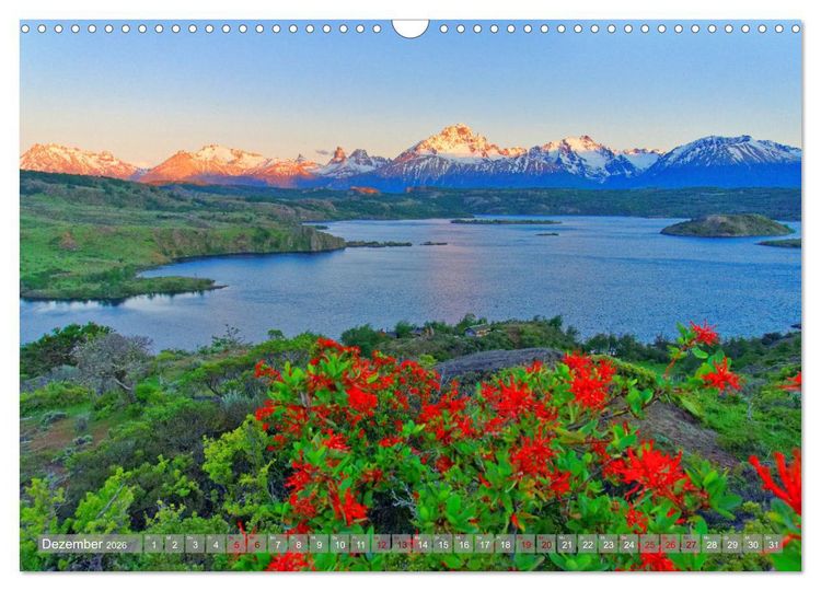 Produktbild: Der Kleine S&uuml;den von Chile (Wandkalender 2026 DIN A3 quer), CALVENDO Monatskalender